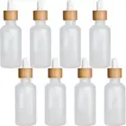 8 Pcs Essential Oil Bottle Travel Perfume Refillable Atomizer Dropper
