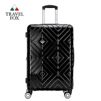 在飛比找PChome24h購物優惠-旅狐TRAVEL FOX 26吋加大菱文晶鑽行李箱