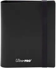 Ultra Pro Eclipse 2-Pocket PRO-Binder, Jet Black