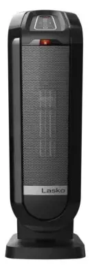 1500W 22" Oscillating Ceramic Remote Space Tower Heater Adjustable Thermostat