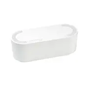 D-Line Cable Tidy Unit Cable Management Box - Small (White)
