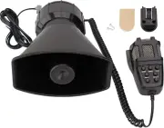 FARBIN Police Siren PA System with Metal Slim Compact Speaker 12V 200W 18 Ton...