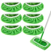 6PCS Mop Pads Refill for Sweeper Mop-Dry Sweeping Cloths&Wet2778