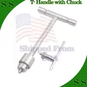 T- Handle With Chuck & Key Orthopedic Veterinary Surgery Surgical Instruments