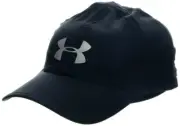 NEW! Under Armour Men's Heatgear Reflective Tennis/Running Hat/Cap-Black 1275760