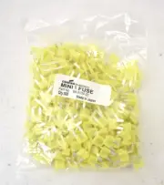 Lot of 500 Cooper Bussman Mini Fuse Blades BK/ATM-20 Yellow 20A 32V Fast Acting