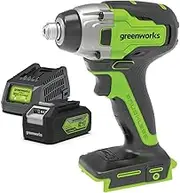 Greenworks 24 V Brushless Impact Driver Kit with 4Ah Battery and Charger
