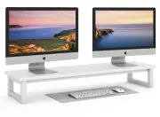 Dual Monitor Stand Riser 39Inch Large Monitor Stands for 2 Monitors Computer ...