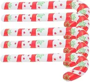 BRIGHTFUFU 5pcs Candy Cane Inflatables Christmas Decorations PVC Material Fun Decor for Xmas Party