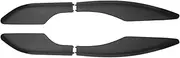 Roof Rack Bar Rail End Cover Shell Cap 4Pcs Fit for Toyota Fortuner AN50 AN60 Hilux SW4 2004-2015.