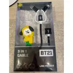 BT21 USB /IPHONE /TYPE C 充電線