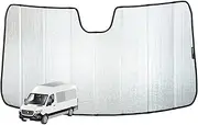 Genuine SNAPSHADES Front Windscreen Sun Shade for Mercedes-Benz Sprinter/eSprinter | Freightliner Sprinter 3rd Gen (907/910/VS30; 2018-Present)