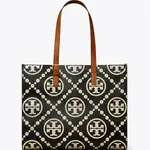 TORY BURCH手提包 T MONOGRAM CONTRAST EMBOSSED TOTE｜限時★滿萬折$500★保健食品3件9折★下單贈美國暢銷護手霜