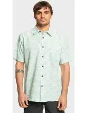 [Quiksilver] Hana Bay Short Sleeve Shirt Blue