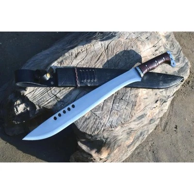 Custom Handmade Carbon Steel Blade Eli Machete Sword | Hunting Sword Camping