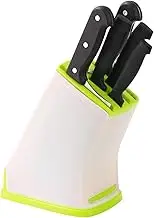 Knives Block Holder | Kitchen Utensil Holder - Kitchen Supplies Storage Kitchen Storage Rack for Knives, Space Saving with Drainage Hole for Cutting Tools