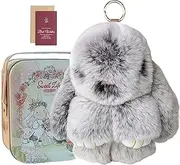 [Generic] Bunnylulus Keychain, Bunny Keychain, Fluffys Bunny Keyring, Keychain Cute Bunnylulus Keyring, Rabbit Keychain, Bunny Keychain Plush, Soft Bunny Charm