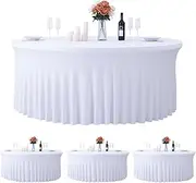 5ft 4pcs White