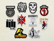 Punk Vinyl Sticker Lot (10 Stickers) Set 1 misfits bad religion brains ramones