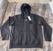 Adidas Women's Adicolor Essential Pocket Fleece Pullover Hoodie Black Size M