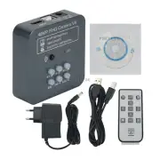 Microscope Video Camera 48MP FHD Camera V8 2K 1080P C Mount For Phone PCB Repair