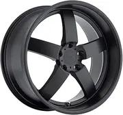 TSW Rockingham Black Wheel with Matte Finish (19 x 8. inches /5 x 112 mm, 45 mm Offset)