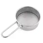 Kitchen Handheld Plastic Screen Mesh Tea Leaf Strainer Flour Sieve Colander Good