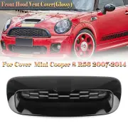 For Mini Cooper S R56 R55 R57 R58 R59 07-2014 Front Bonnet Vent Scoop Cover BLK