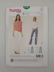 Burda Sewing Pattern 6636 Women's Pants Pattern Size US 8-18 EUR 34-44 NEW