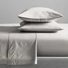 Renee Taylor Moonbeam 300TC Organic Cotton Double Bed Sheet/Pillowcases Sets