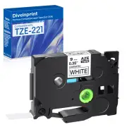 1PK Compatible for Brother PT-2400 PT-300B TZ TZe-221 Label Tape Maker 9mmx8m