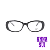 在飛比找momo購物網優惠-【ANNA SUI 安娜蘇】日系優雅細版鏡腳蝴蝶結造型光學眼