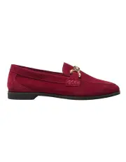 [Sandler] Zanna Loafers in Wine Suede