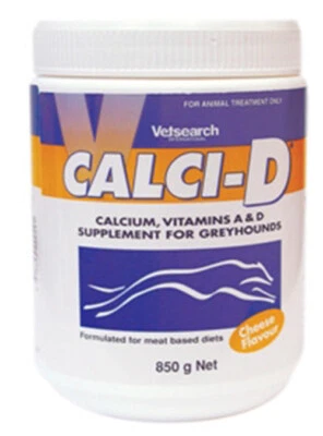Virbac Vetsearch Calci-D Calcium Vitamin Supplement for Dogs 850g
