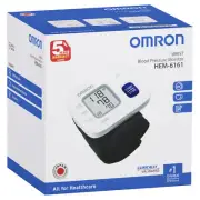 Omron Hem6161 Wrist Blood/P Monitor