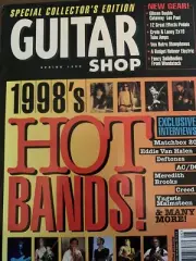 guitar shop magazine 1998 Eddie Van Halen Malmsteen Creed Matchbox 20 Ac/dc