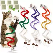 Sisal Rope Cat Toys, 6 Pcs Cat Chew Toy for Teeth Cleaning, 27.56 Inches Big Cat