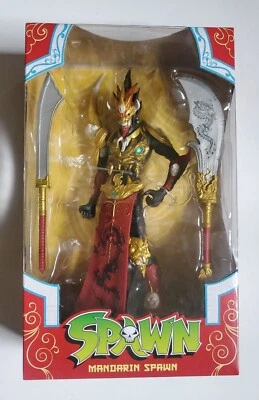 New McFarlane Toys - Spawn Action Figure - MANDARIN SPAWN Red - 7 inch