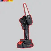 9In1 Mini Cordless Electric Chainsaw 2X Battery-Powered Wood Cutter Rechargeable
