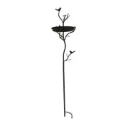 Willow & Silk Avian Haven Garden Stake Nature's Perch Bird Feeder 120 cm