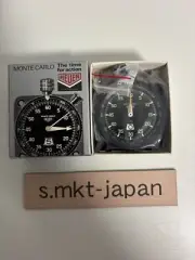 TAG Heuer Monte Carlo 542.817 Stopwatch Rally Dash Timer Box Set from Japan New