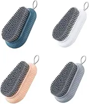 AIMALL 4 PCS Multifunctional Laundry Brush Household Cleaning Tool Soft Wool Shoe Brush Clothes Washing Artifact Deep Cleaning Board Brush