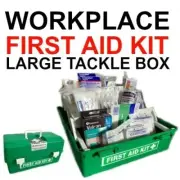 First Aid Kit Large Tackle Box OHS/WHS WORKPLACE TRUCK CAMPING