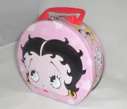 BETTY BOOP PURSE TOTE LUNCHBOX Metal RAISED EMBOSSING New