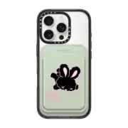 Snappy MagSafe Wallet Snappy™ BioVeg Wallet MagSafe Compatible XX Black Bunny