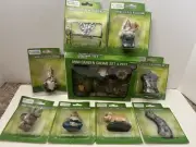12 Piece Mini Garden Lot Gnomes Garden House Wells Paths Chair Pig Bench NEW