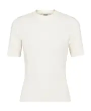 White viscose jumper IT42 white