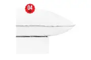 Odyssey Living Bamboo Linen Sheet Set 4 Piece King White