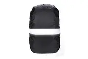 Black Outdoor Foldable Backpack WaterProof Rain Cover Rucksack Camping Travel Bag