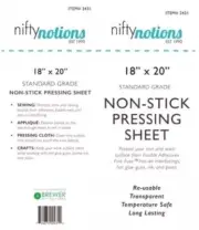 Nifty Notions Non Stick Ironing Pressing Sheet 18 in x 20 in
